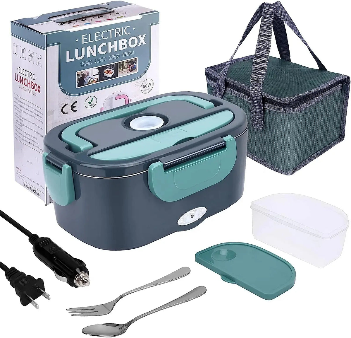 Plug-In Heated Lunch Box