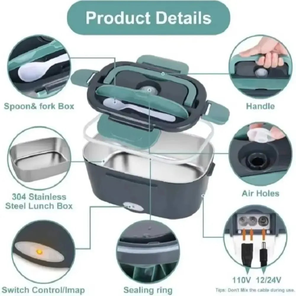Plug-In Heated Lunch Box