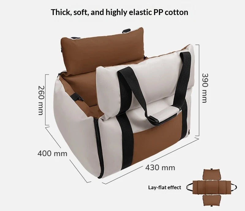 Joyride Lounger dimensions in millimetres, Mocha