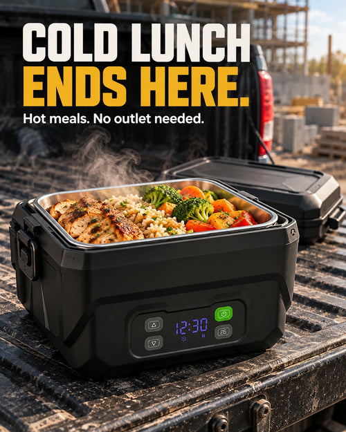 Cold lunch ends here: hot meals, no outlet needed